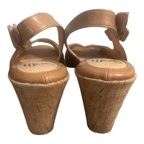 Sofft Leather Ordelia Slingback Wedge Peep Toe - Picture 7 of 10